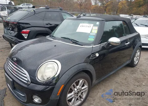 2011 Mini Cooper из США, поврежденный, VIN WMWZN3C55BTZ89560